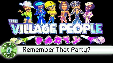 Village People Party slot machine, Encore Party Bonus .